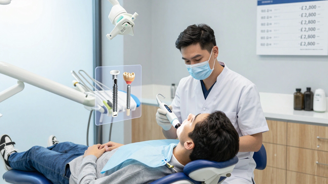 How Much Do Dental Implants Cost in the UK in 2025?