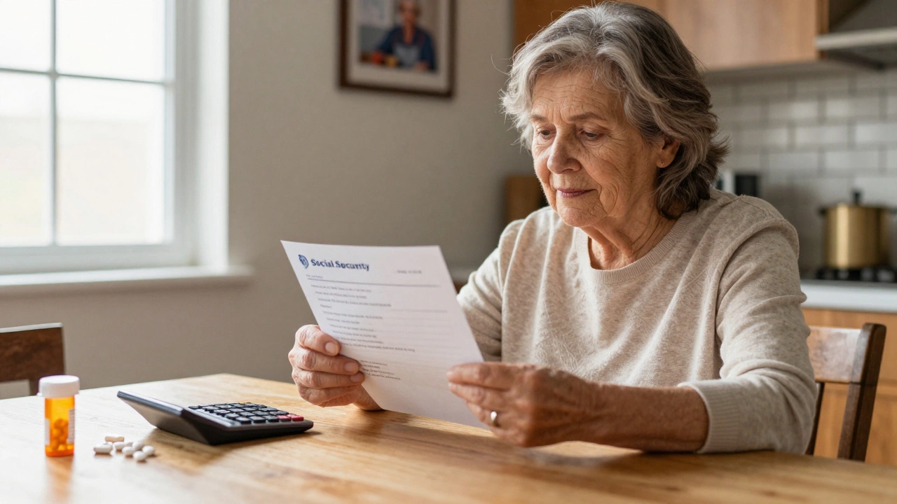 How much can you make on Social Security and still get extra help with prescription costs?