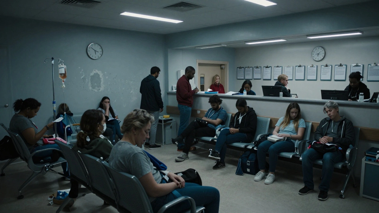 What are the negatives of the UK healthcare system?