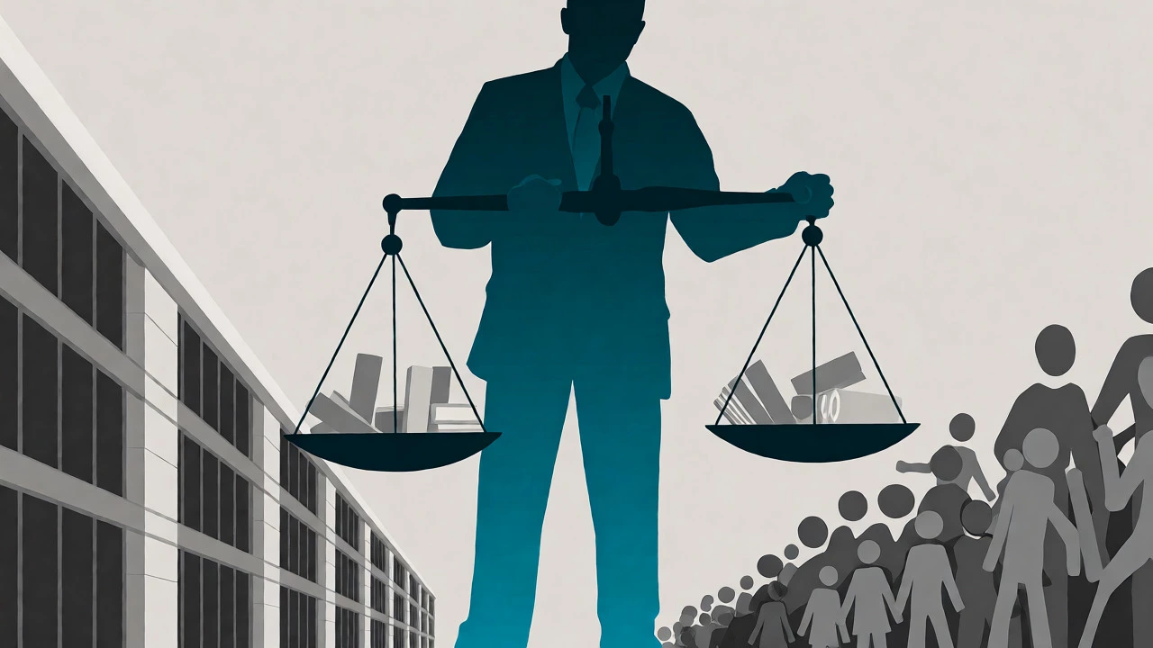Conceptual art of NHS negotiating drug prices with pharma companies